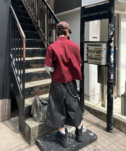 kutir（クティール） シャツ ASSORTED THERMAL LAYERED CHECK SHIRT