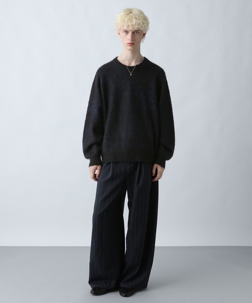 HARE（ハレ） セーター ニット モヘアニットプルオーバー(HARE) メンズ