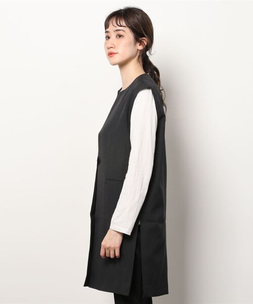 「MARW UNITED ARROWS」 ベスト - グレー レディース_画像4