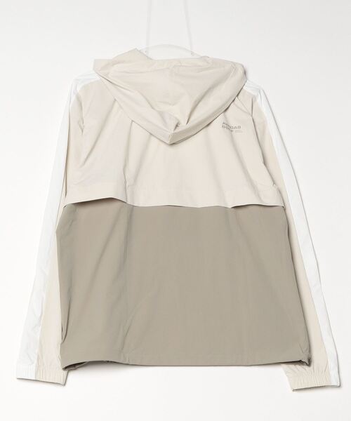 新品アディダス ゴルフウェア アウターXLナイロン セール】ADICROSSバックグラフィック コーチジャケット【adidas Golf