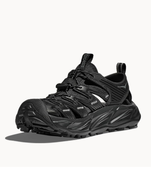 「HOKA」 フラットサンダル 23 ブラック レディース_画像3