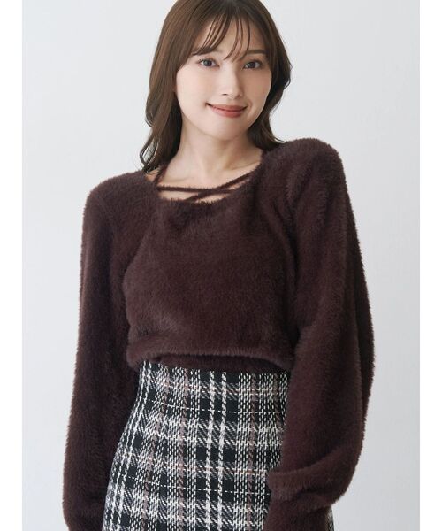 MERCURYDUO（マーキュリーデュオ） ニット セーター ミニシャギー