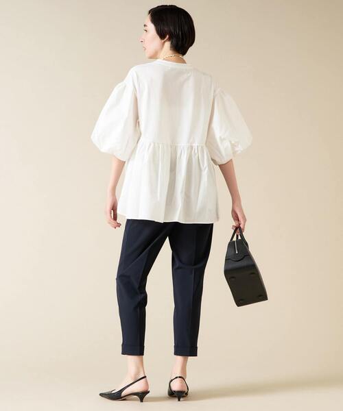 「martinique」 半袖カットソー FREE ホワイト レディース_画像7