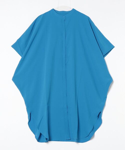 「terrace」 半袖ブラウス MEDIUM ブルー レディース_画像2