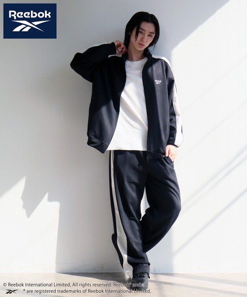 Reebok（リーボック） ジャージ 「Reebok/リーボック」袖ライン