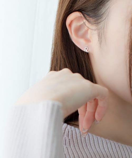 BLOOM（ブルーム） ピアス シルバー キュービックジルコニア 星座
