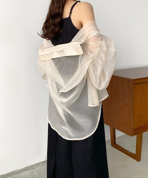 「callautia」 キャミソールワンピース X-LARGE ライトベージュ レディース_画像5