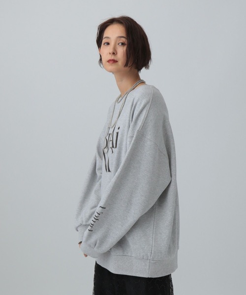 LEPSIM（レプシィム） トレーナー スウェット アソートロゴBIG裏毛プル