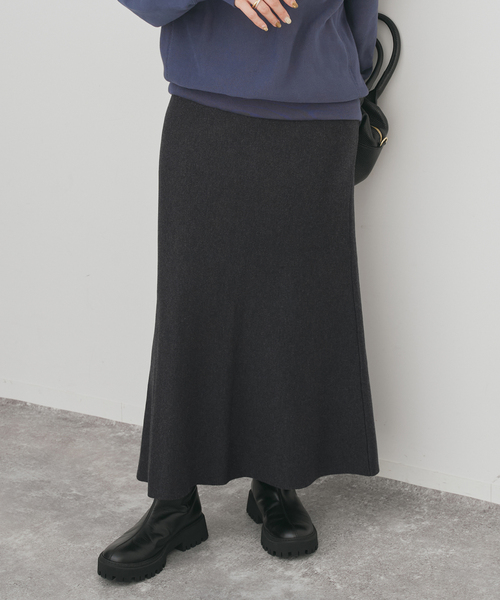 Spick＆Span（スピック アンド スパン） スカート スムースニット