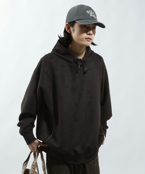 BAYFLOW（ベイフロー） tシャツ スウェードライクポンチパーカー