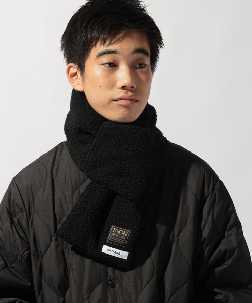 TAION（タイオン） マフラー 「」別注MILITARY REVERSIBLE DOWN SCARF