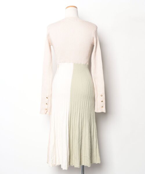 「ROYAL PARTY」 ニットワンピース FREE ベージュ レディース_画像2