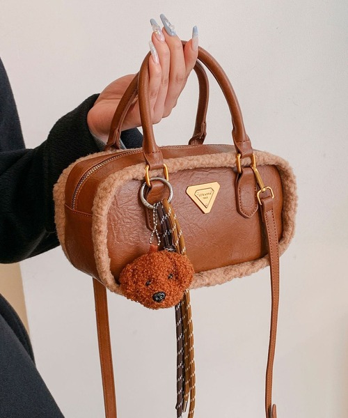 florist（フローリスト） ボストンバッグ 「チャーム付・2WAY