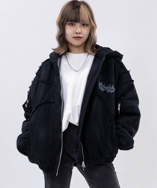 ジャケット・アウター gmbee MOUSSY（マウジー）の「BI COLOR WORK ジャケット（その他アウター
