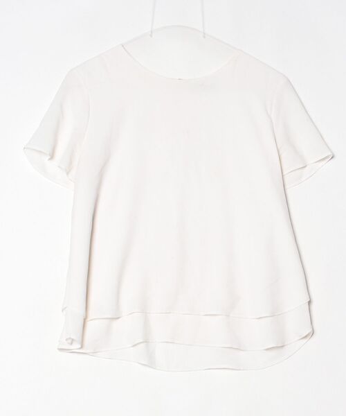 theory luxe（セオリーリュクス） 半袖ブラウス 38 ホワイト 