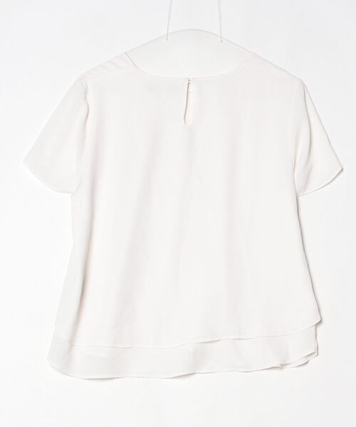 Theory luxe 半袖ブラウス ホワイト 038 theory luxe（セオリーリュクス） 半袖ブラウス 38 ホワイト