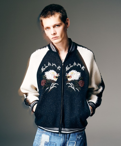 fripSide スカジャン white bird fripSide スカジャン white bird fripSide スカジャン white bird