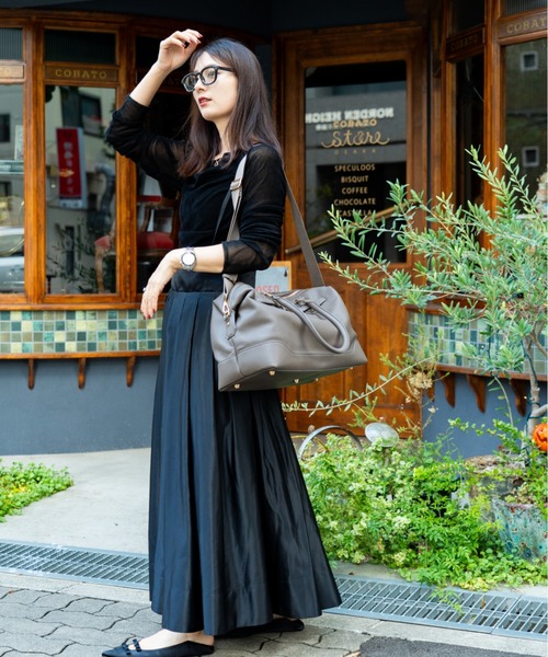 REAIMER（リエメ） ボストンバッグ ベルト デザイン 2way ボストン