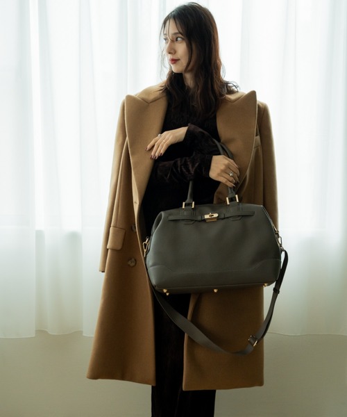 REAIMER（リエメ） ボストンバッグ ベルト デザイン 2way ボストン