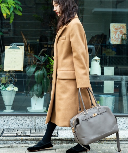 REAIMER【リエメ】2-way Boston bag REAIMER（リエメ） ボストンバッグ ベルト デザイン 2way ボストン