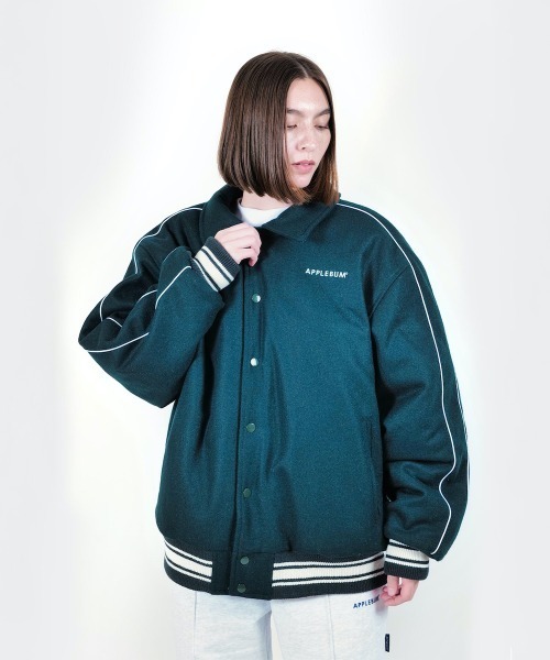 Kinetics（キネティクス） スタジャン APPLEBUM Collared Melton 