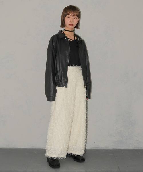 「cheriella」 ブルゾン FREE ブラック レディース_画像2