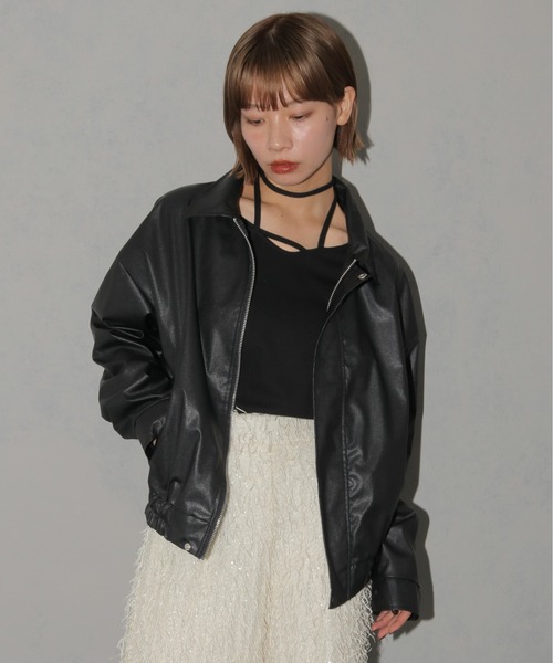 「cheriella」 ブルゾン FREE ブラック レディース_画像5