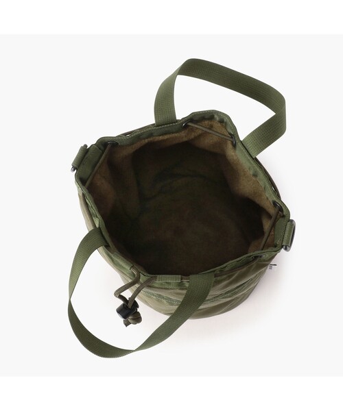 ［美品］MHL BRIEFING ショルダーバッグ カーキ ブリーフィング BRIEFING バッグ （カーキ） - ファッション通販