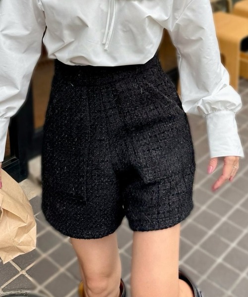 ST.ROONEY（セントルーニー） パンツ ツイードショートパンツ「低身長