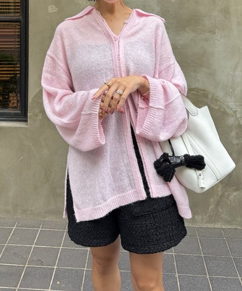 パンツ ツイードショートパンツ「低身長・小柄女性向け」 レディース_4
