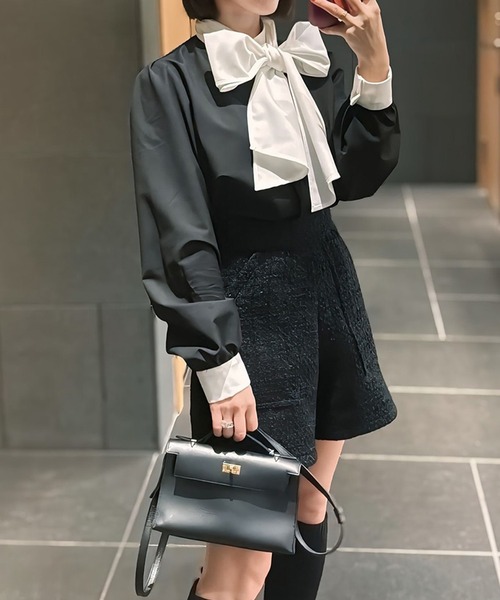 パンツ ツイードショートパンツ「低身長・小柄女性向け」 レディース_9