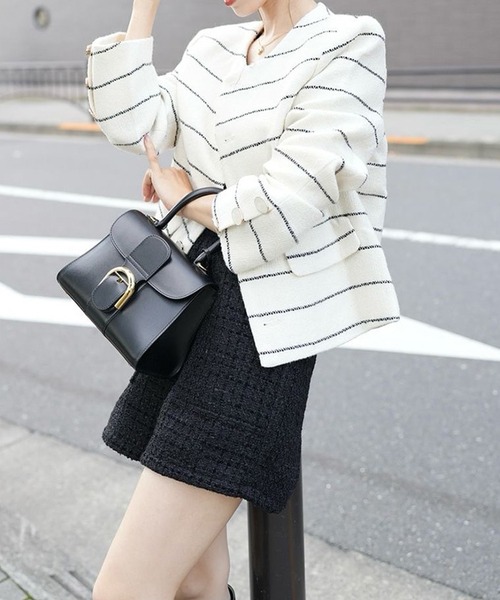 ST.ROONEY（セントルーニー） パンツ ツイードショートパンツ「低身長