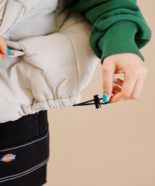 「（What it isNt）ART BY MARKGONZALES」 ナイロンベスト M グレー レディース_画像7