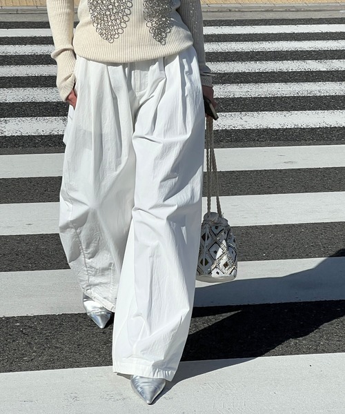 「chuclla」 パンツ M ダークグレー レディース_画像3