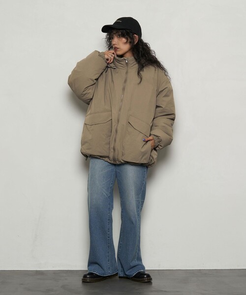 「PUBLUX」 ブルゾン MEDIUM オリーブ メンズ_画像2