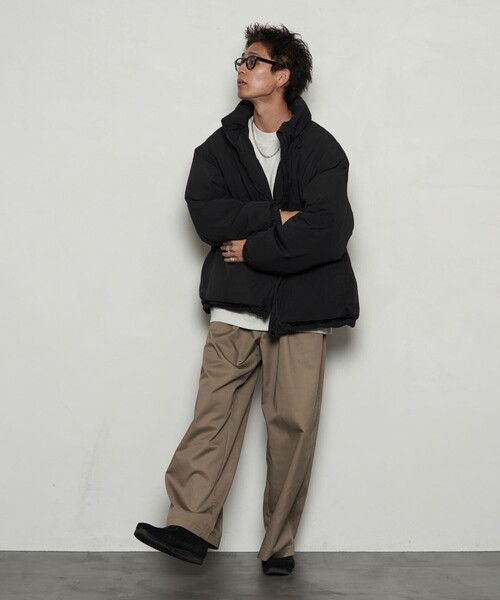 「PUBLUX」 ブルゾン MEDIUM オリーブ メンズ_画像8