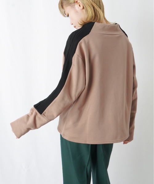 「LUCA/LADY LUCK LUCA」 スウェットカットソー FREE グレー レディース_画像8