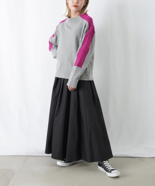 「LUCA/LADY LUCK LUCA」 スウェットカットソー FREE グレー レディース_画像9