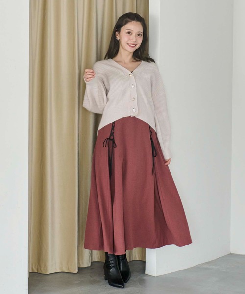 「NOELA」 キャミソールワンピース S ベージュ レディース_画像5