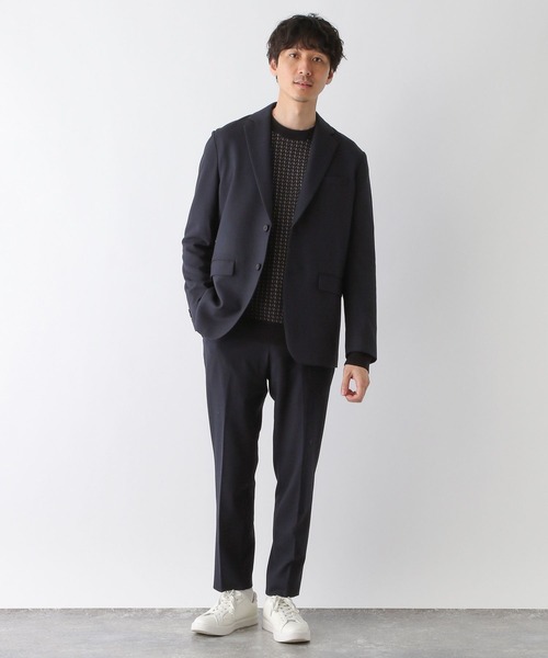 グローバルワーク WWS セットアップ　ジャケット/スラックス　チャコール グローバルワーク WWS セットアップ ジャケット/スラックス チャコール