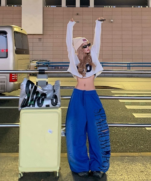 Ressaca（レサーカ） スウェットパンツ ジャージ ワイドシルエット