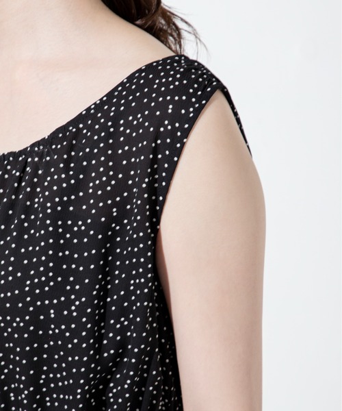 「MILLION CARATS」 ノースリーブワンピース FREE ブラック レディース_画像8