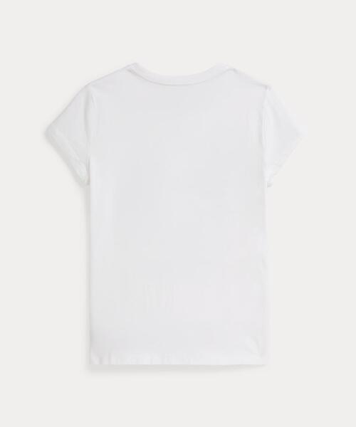 tシャツ Polo ベア コットン ジャージー Tシャツ キッズ 子供服 女の子の画像