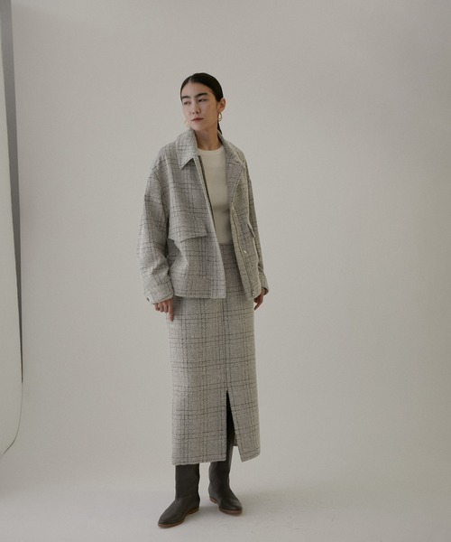 「SALON adam et rope'」 ブルゾン S ホワイト系その他 レディース_画像5