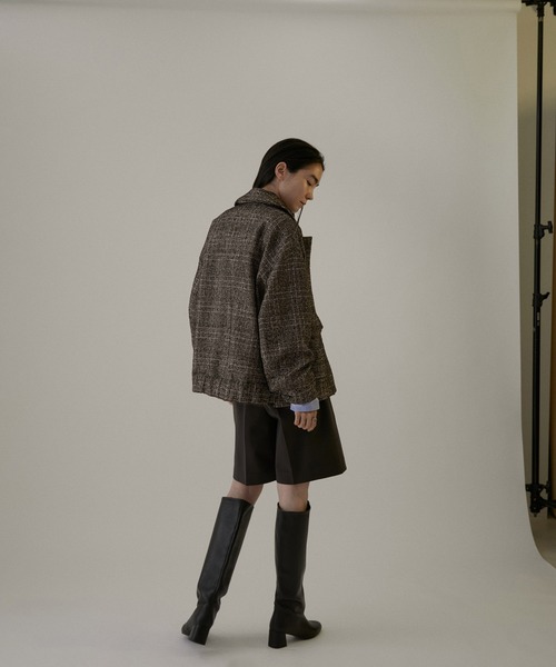 「SALON adam et rope'」 ブルゾン S ホワイト系その他 レディース_画像8