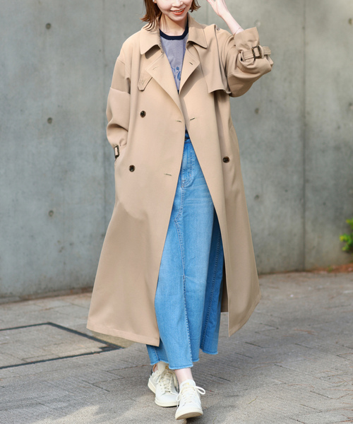 SLOBE IENA（スローブイエナ） トレンチコート 38 ベージュ レディース