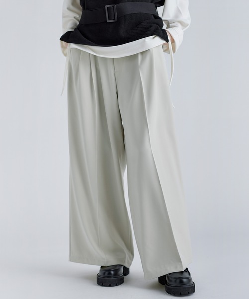 「SOCCE」 スラックス M ブラック メンズ_画像2