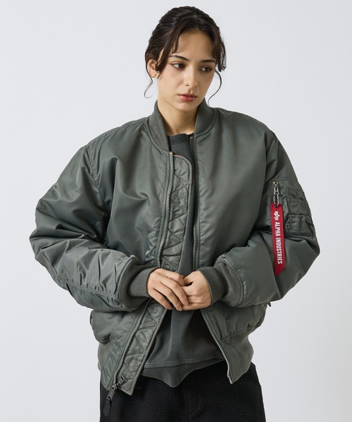 ALPHA INDUSTRIES MA-1 フライトジャケット ALPHA MA-1 FLIGHT JACKET ｜アルファ インダストリーズ