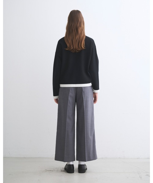 あーたむ☆美品☆トラディショナルウェザーウェア ボートネックニット Traditional Weatherwear x NAVYS - AUTUMN & WINTER 2021 CHAPTER 02