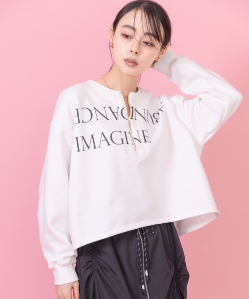 Eimee Law（エイミーロウ） スウェットカットソー FREE オフホワイト